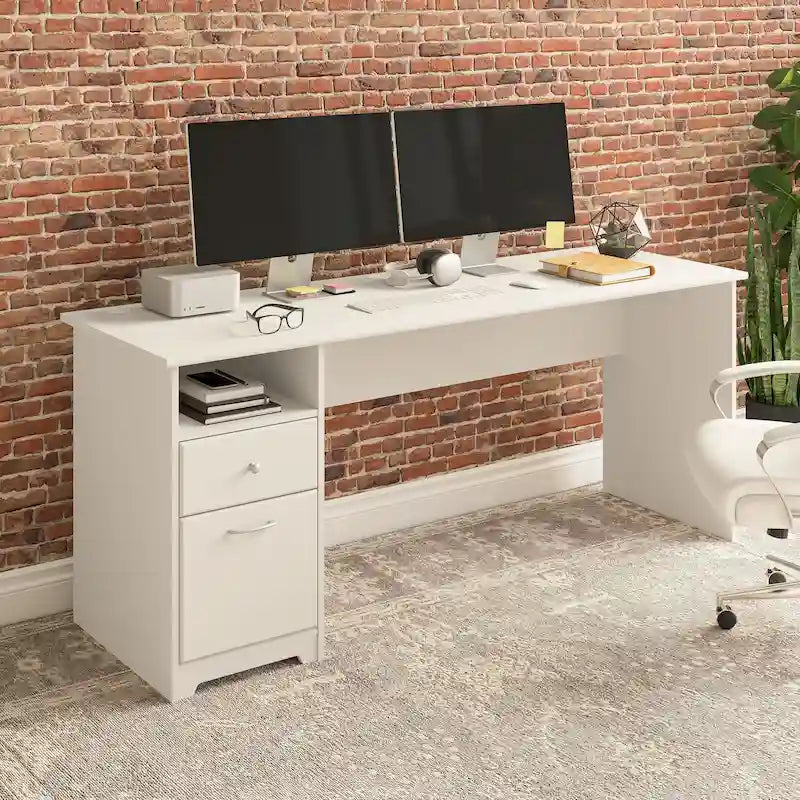 Scrivania da ufficio per computer con cassetti di