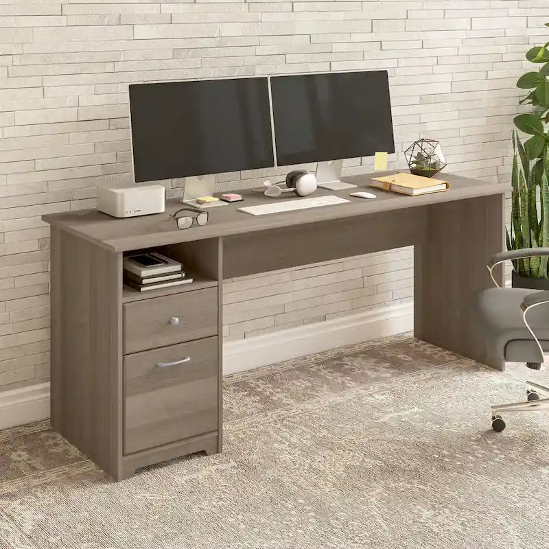 Cabot 72W Home Office Computer Desk with Drawers by  