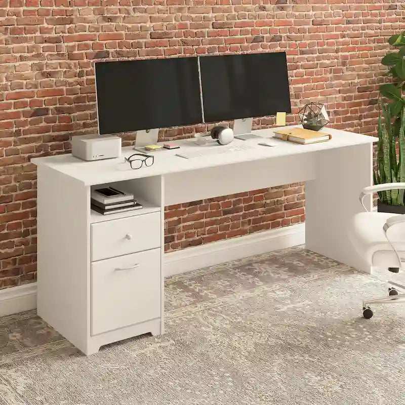 Scrivania da ufficio per computer con cassetti di