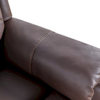 Poltrona Reclinabile Nera Elettrica, con Massaggio, Riscaldamento, Porte USB, Supporto Telefono e Tasche Laterali, Reclinazione Regolabile fino a 139