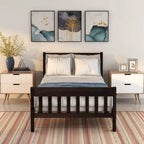 Piattaforma letto in legno, telaio letto singolo, pannello letto, base per materasso