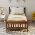 Piattaforma letto in legno, telaio letto singolo, pannello letto, base per materasso