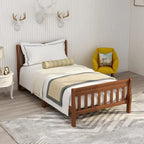 Piattaforma letto in legno, telaio letto singolo, pannello letto, base per materasso
