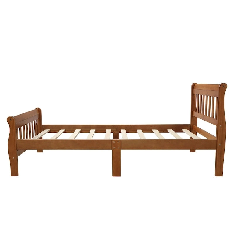 Piattaforma letto in legno, telaio letto singolo, pannello letto, base per materasso