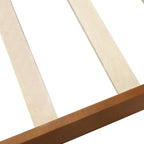 Piattaforma letto in legno, telaio letto singolo, pannello letto, base per materasso