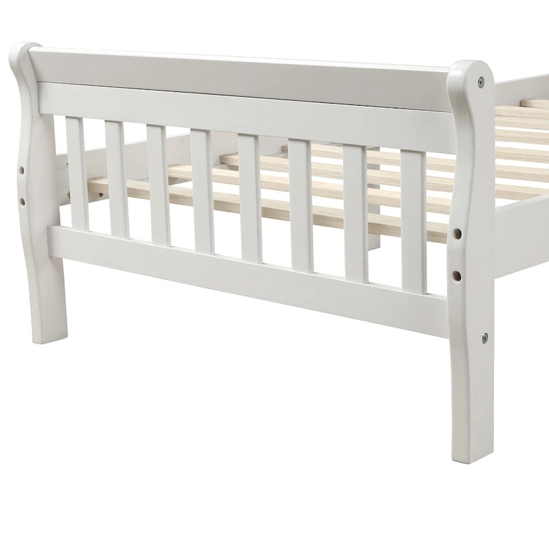 Piattaforma letto in legno, telaio letto singolo, pannello letto, base per materasso