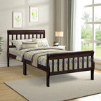Piattaforma letto in legno, telaio letto singolo, pannello letto, base per materasso