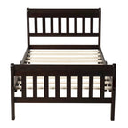 Piattaforma letto in legno, telaio letto singolo, pannello letto, base per materasso