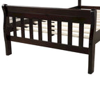 Piattaforma letto in legno, telaio letto singolo, pannello letto, base per materasso