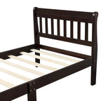 Piattaforma letto in legno, telaio letto singolo, pannello letto, base per materasso