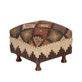   Handmade Upholstered Ottoman Stool