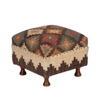  Handmade Upholstered Ottoman Stool