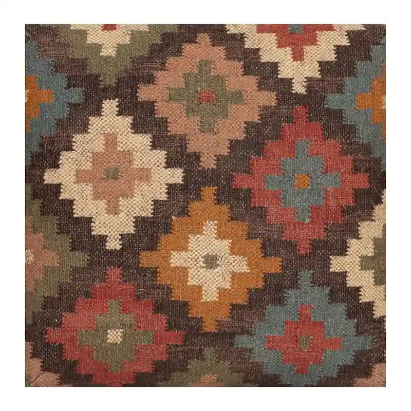 Sgabello Pouf Imbottito Fatto a Mano