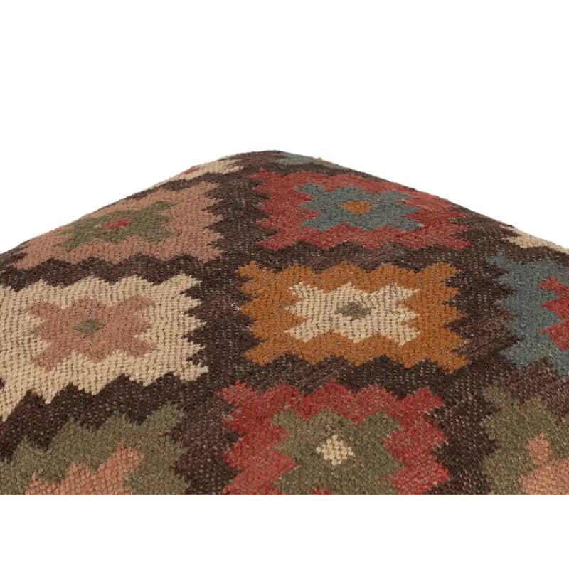 Sgabello Pouf Imbottito Fatto a Mano