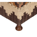 Sgabello Pouf Imbottito Fatto a Mano