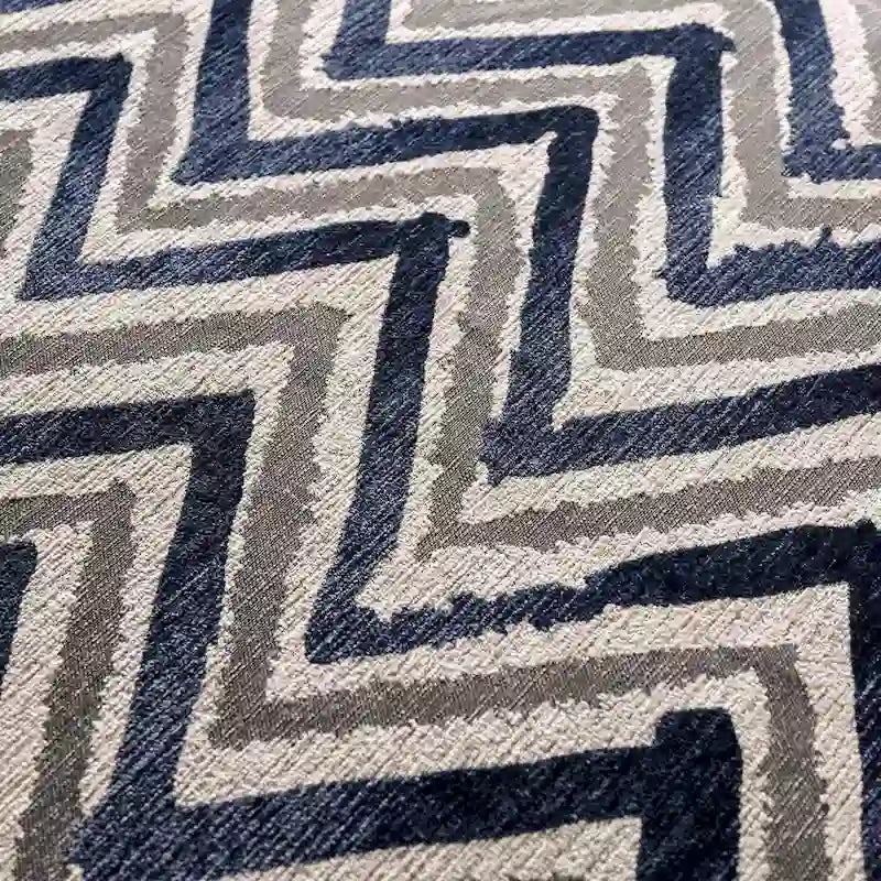Slaren pouf poggiapiedi cocktail in microfibra blu notte di