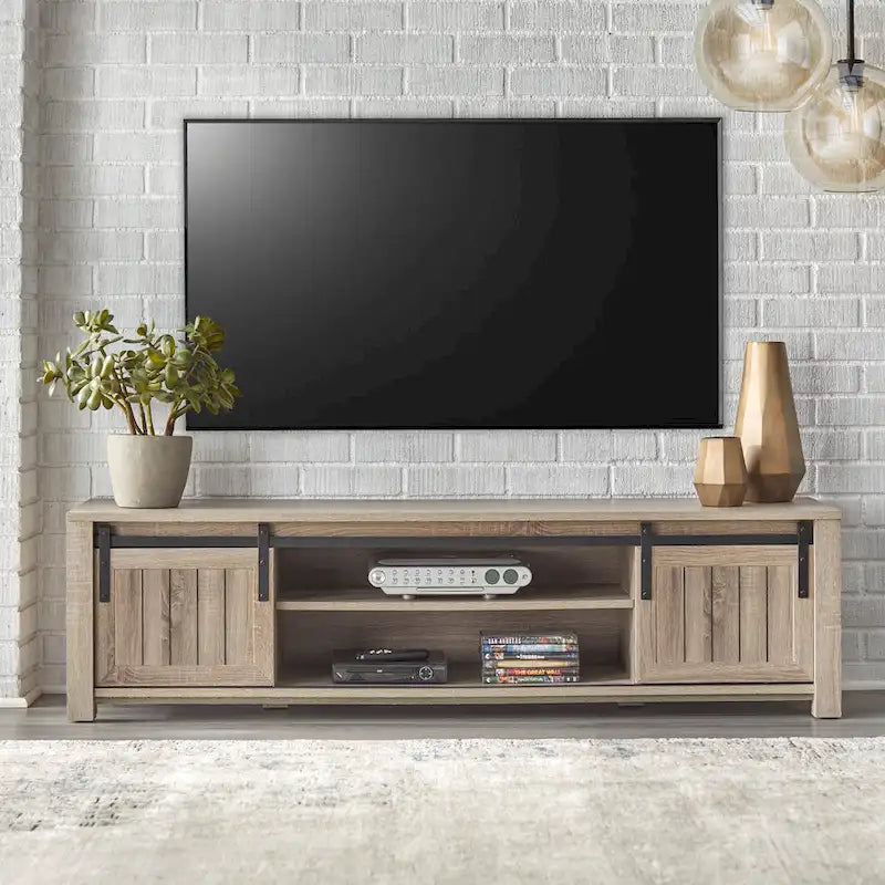   Glasbern Barn Door TV Console