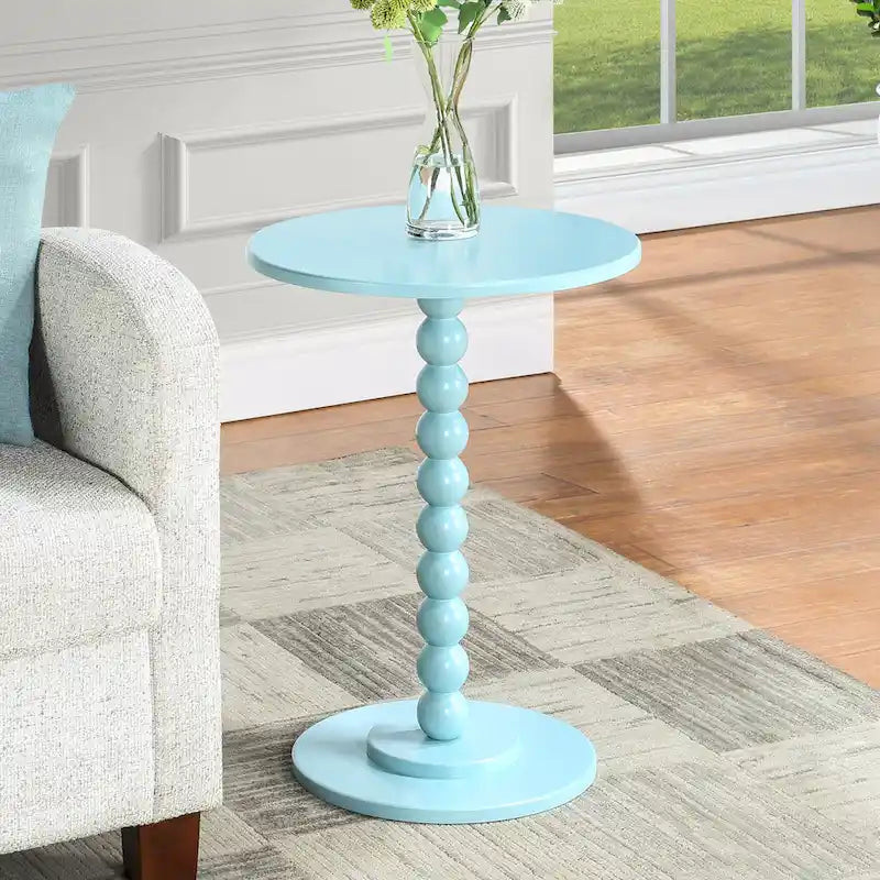     Accents Round Venetian Islands Spindle Table
