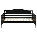 Letto a giorno in legno singolo con letto estraibile