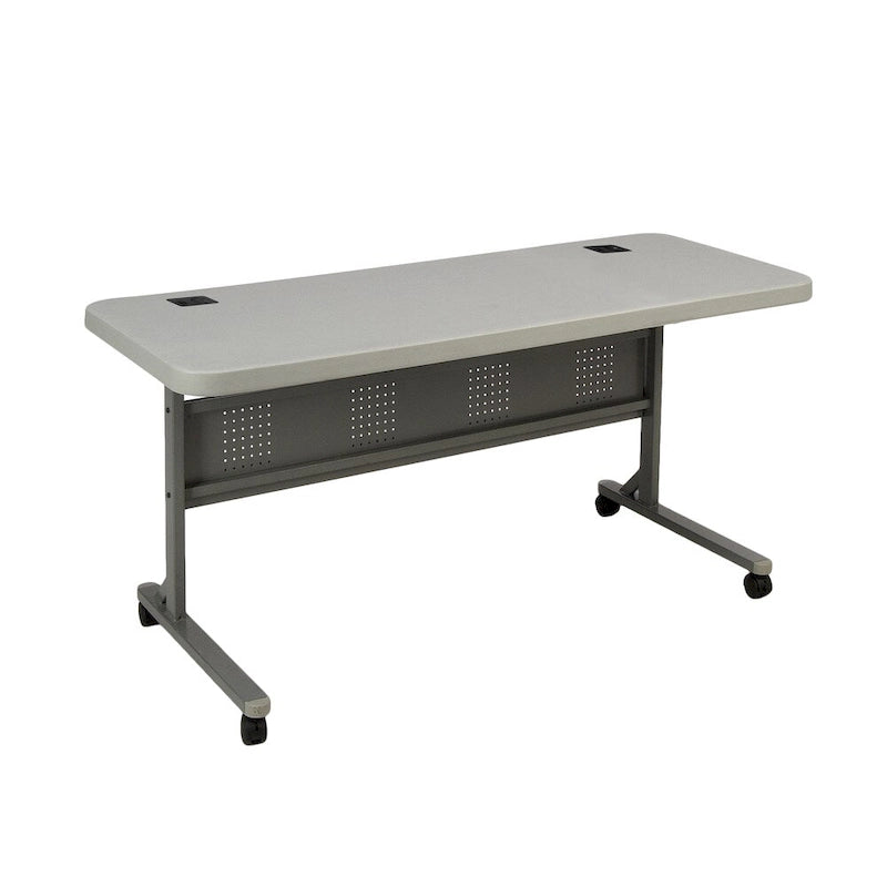Pacchetto formazione con tavolo Flipper e sedia impilabile imbottita in vinile