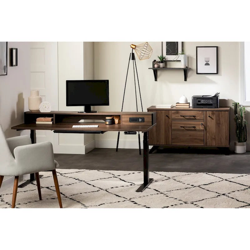 Mobile credenza a 2 cassetti Helsy con ante