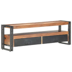 Mobile TV 47,2x11,8x15,7 in legno massello con finitura