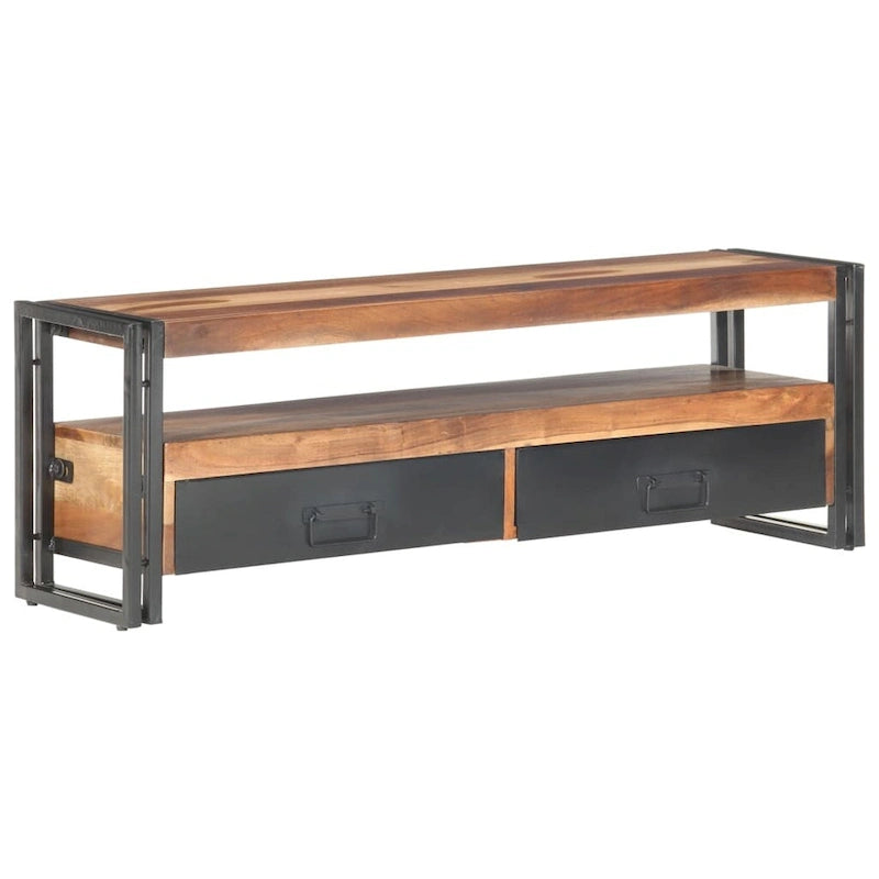 Mobile TV 47,2x11,8x15,7 in legno massello con finitura