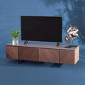   Couture Stine Chevron 60-inch TV Stand - 60 W x 16 L x 16 H - 60Wx16Dx16H