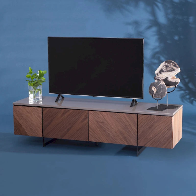   Couture Stine Chevron 60-inch TV Stand - 60 W x 16 L x 16 H - 60Wx16Dx16H