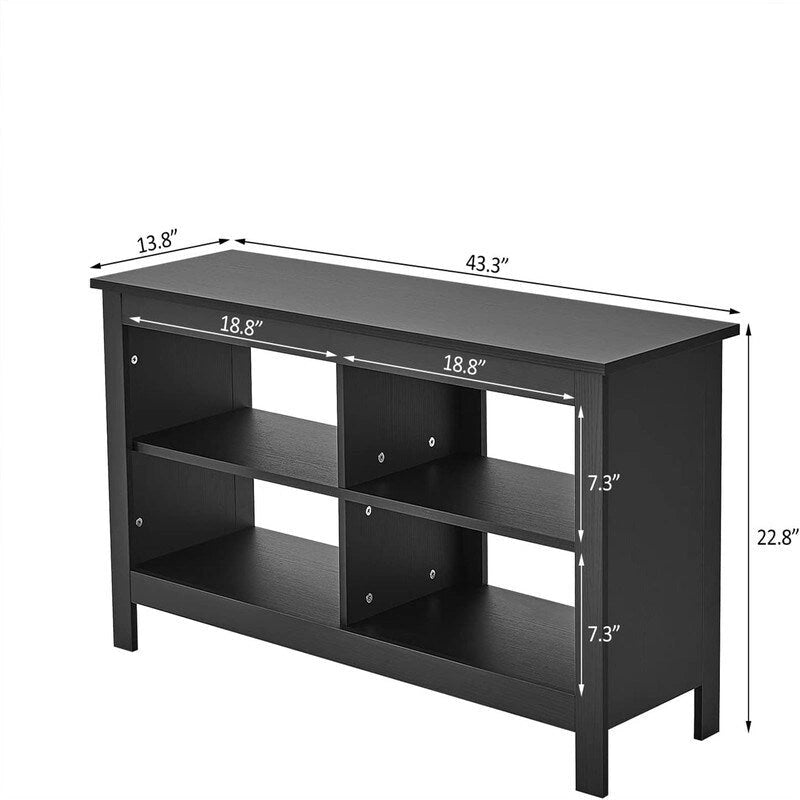 Mobile TV con 4 Scomparti - 13,8P x 43,3L x 22,8A
