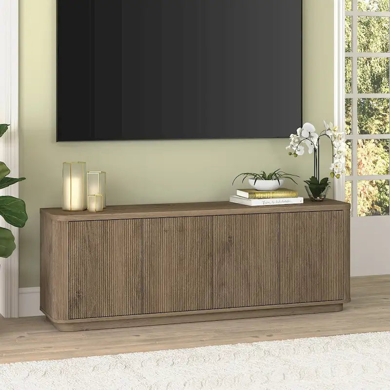 Mobile TV rettangolare Easton per TV fino a 75" - Larghezza 173 cm