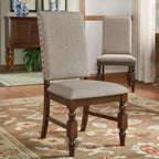 Sedie da pranzo imbottite Flatiron Nailhead (set da 2) di
