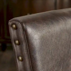 Sedie da pranzo imbottite Flatiron Nailhead (set da 2) di