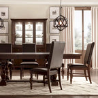 Sedie da pranzo imbottite Flatiron Nailhead (set da 2) di