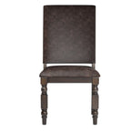 Sedie da pranzo imbottite Flatiron Nailhead (set da 2) di