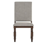 Sedie da pranzo imbottite Flatiron Nailhead (set da 2) di