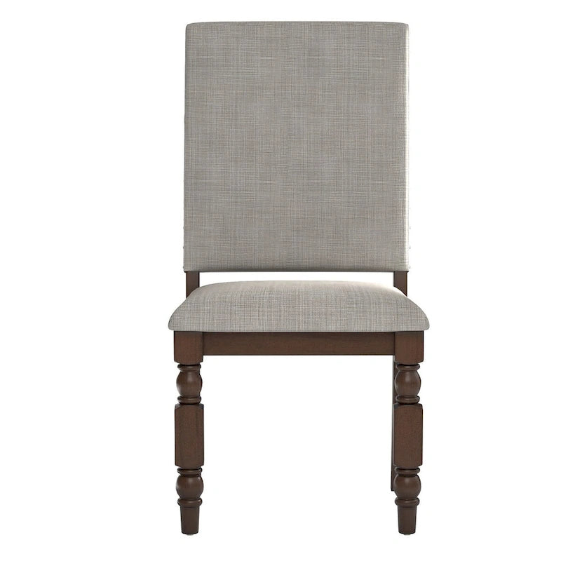 Sedie da pranzo imbottite Flatiron Nailhead (set da 2) di